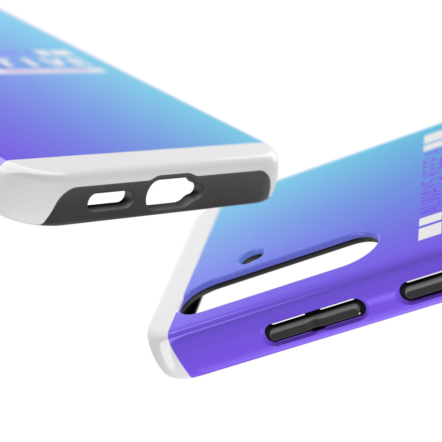 Positive Mindset Tough Phone Case, Motivational Phone Cover, Unique Phone Accessories, Gifts for Friends, Inspirational Designs