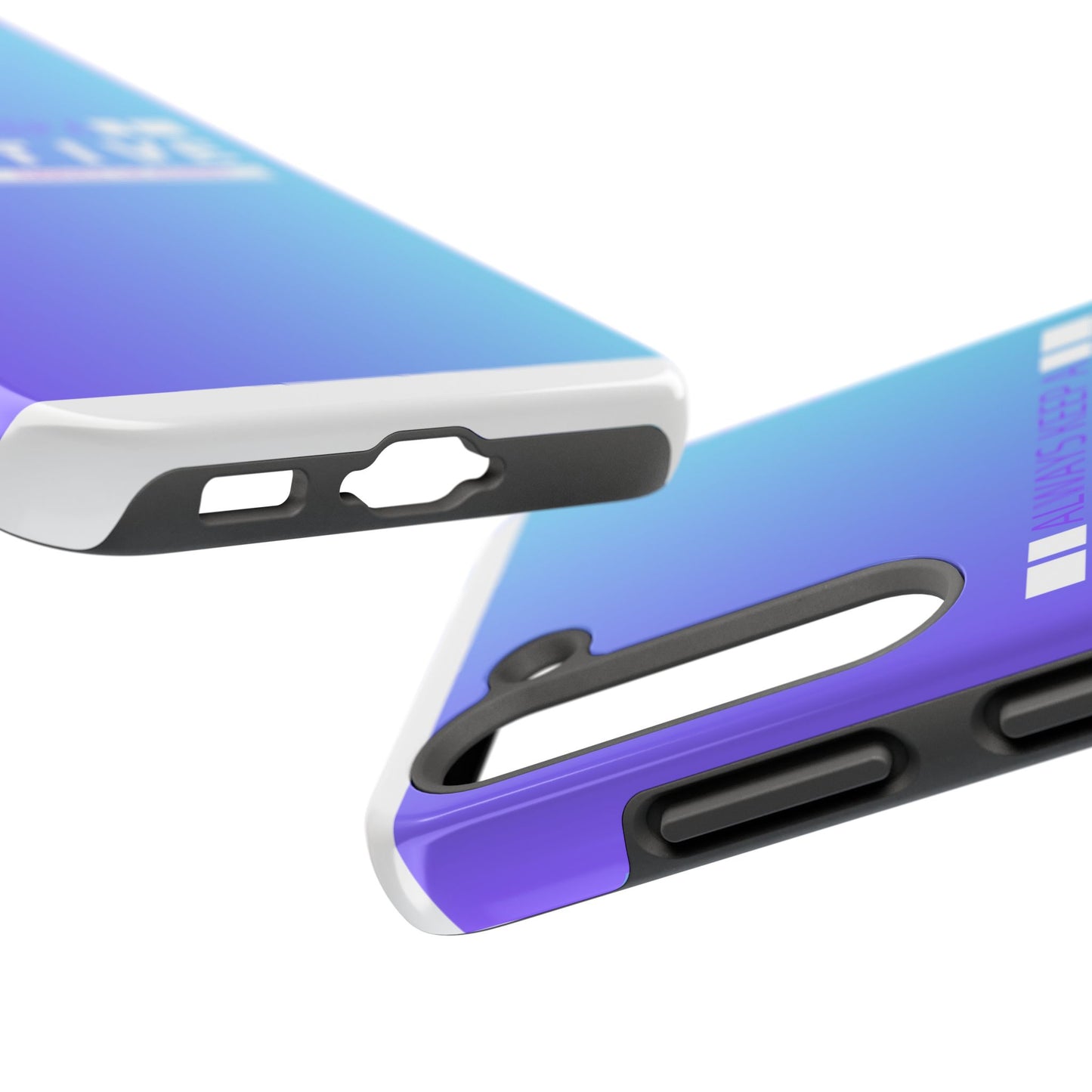 Positive Mindset Tough Phone Case, Motivational Phone Cover, Unique Phone Accessories, Gifts for Friends, Inspirational Designs