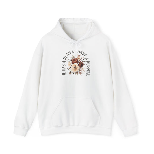 Inspirational Floral Hoodie | Cozy Unisex Sweatshirt for Every Season, Perfect for Gifts, Relaxing Days, Affirmation Apparel