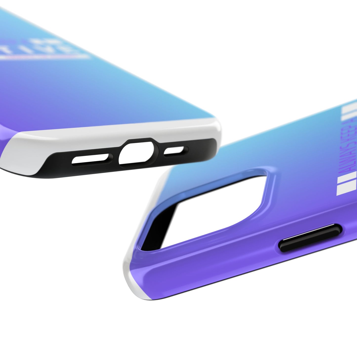 Positive Mindset Tough Phone Case, Motivational Phone Cover, Unique Phone Accessories, Gifts for Friends, Inspirational Designs